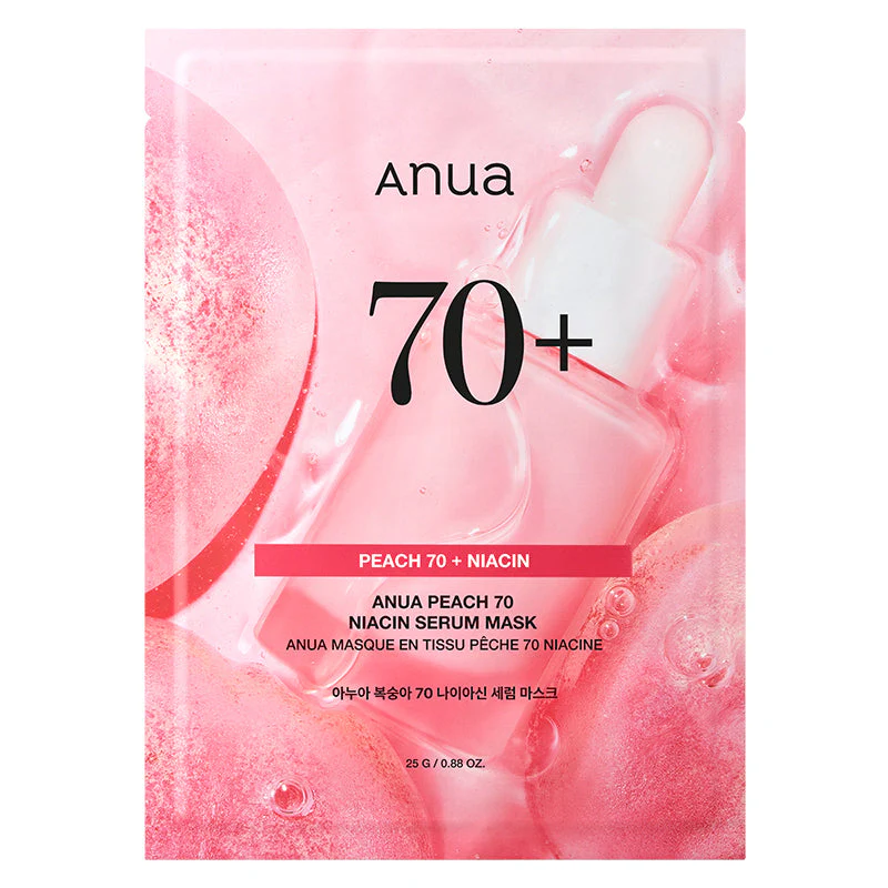 Peach 70% Niacin Serum Mask