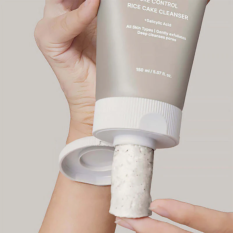 Rice + LHA Pore Control Rice Cake Cleanser - Image 6