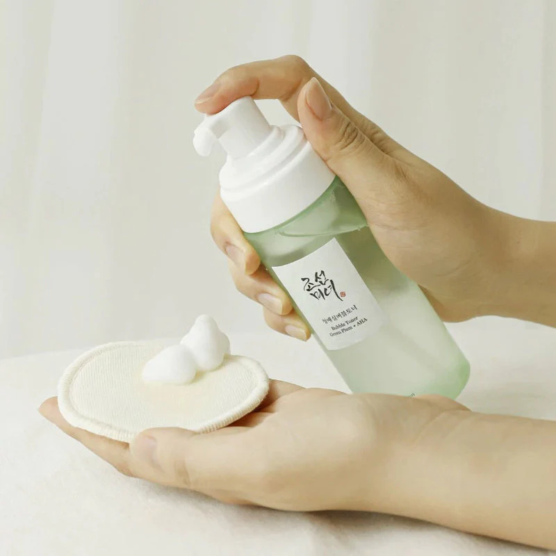 Bubble Toner: Green Plum + AHA - Image 3