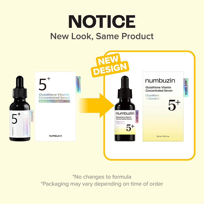 No.5 Glutathione Vitamin Concentrated Serum - Image 6